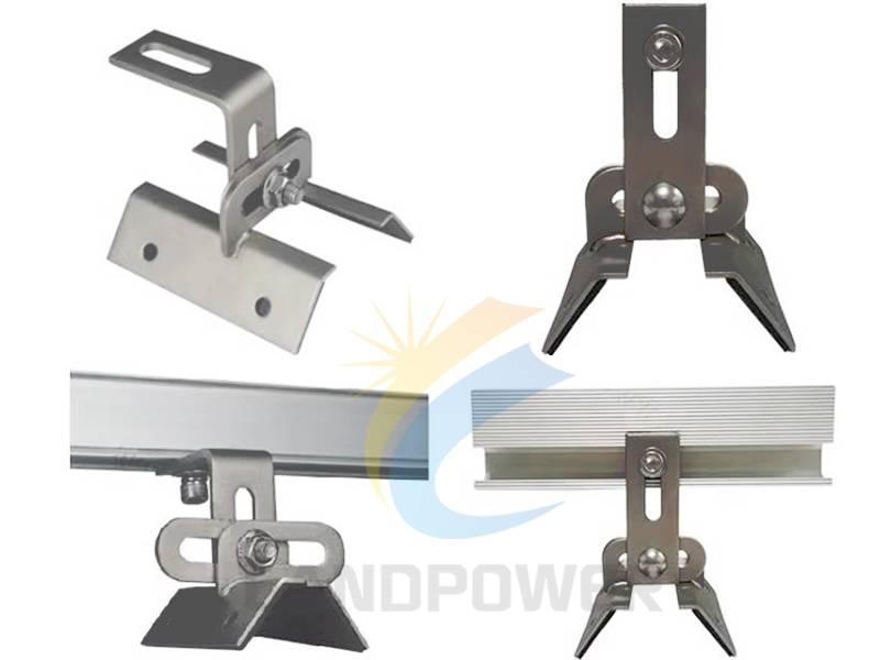 Adjustable Trapezoidal Metal Roof Brackets